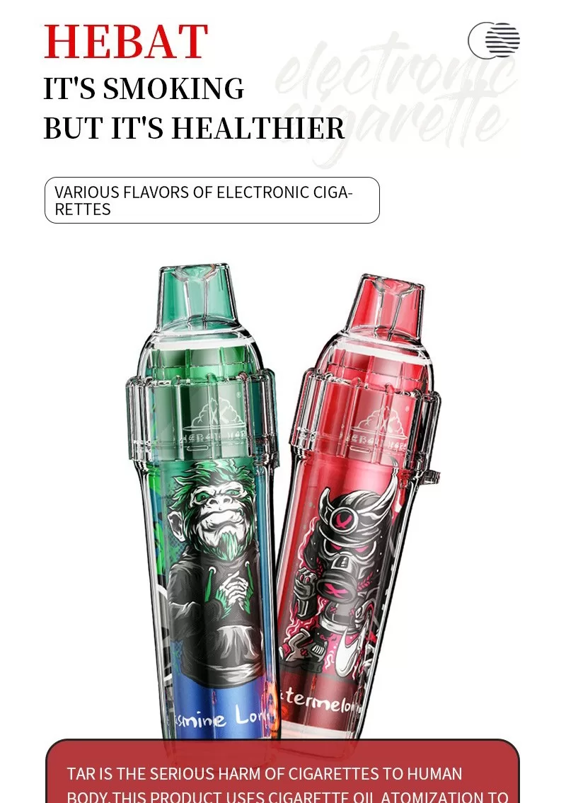 Hebat BOOM 7000 Puffs 一次性Vape 喜貝電子煙 台灣批發:圖片 5